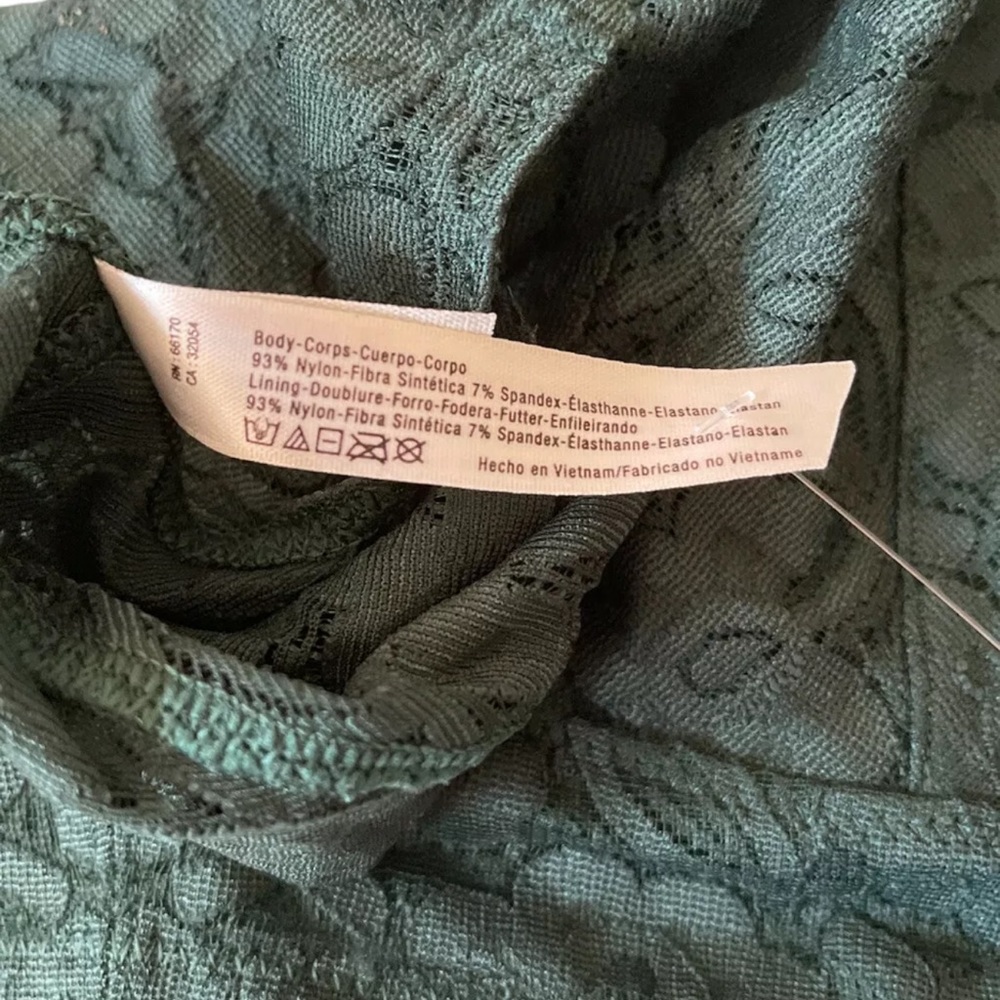 Free People Racerback Bralette OB59094 Pine size L - Picture 5 of 7